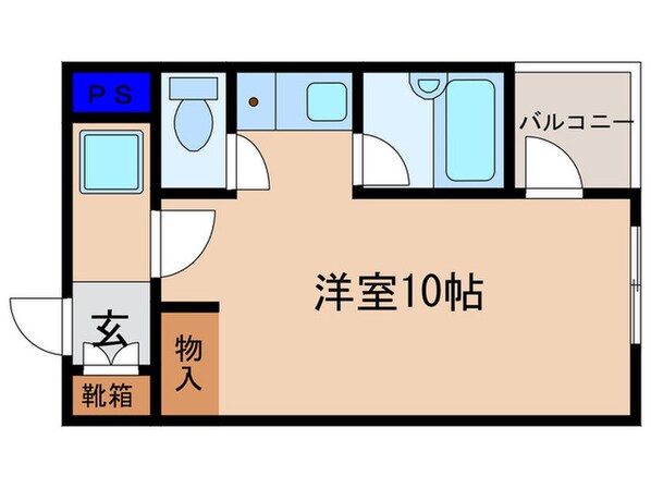 マリーブ１８４３の物件間取画像